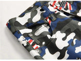 details poche avant jean camouflage