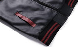 details bas veste americaine