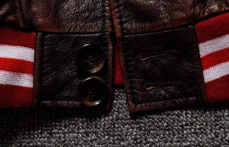 details ouverture boutons veste pilote us