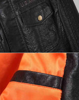 details poches blouson armee us