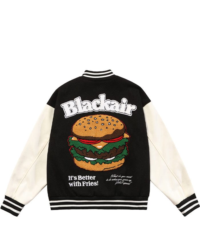 dos blouson campus style Amérique