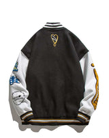 dos blouson étudiant américain adolescent