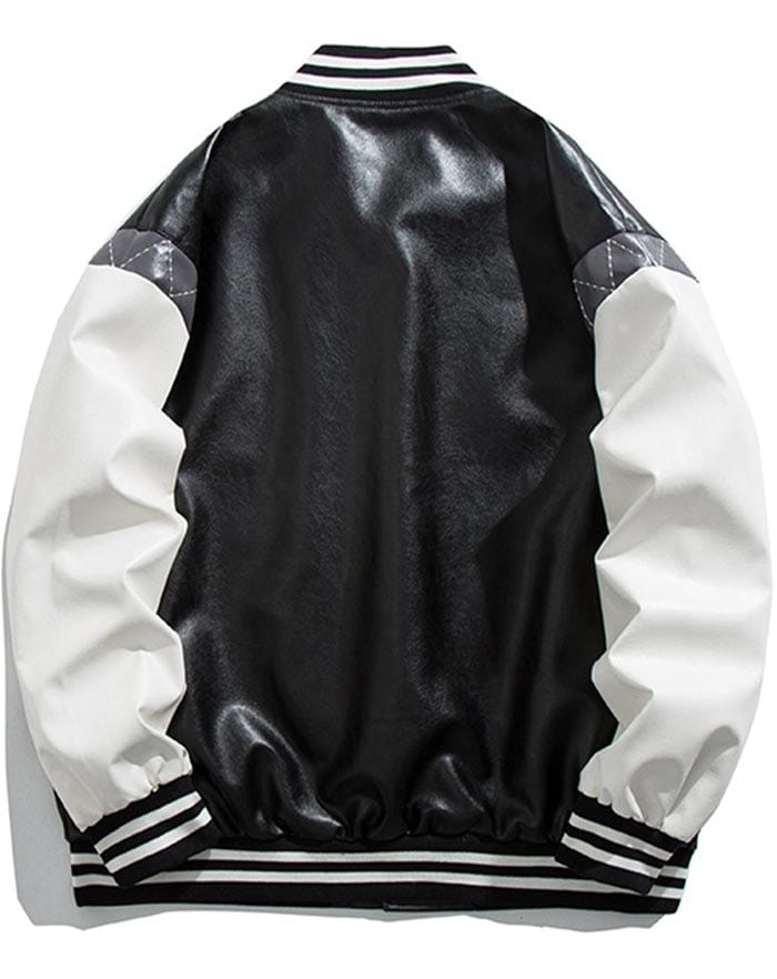 dos blouson teddy campus américain