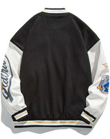 dos blouson teddy étudiant américain