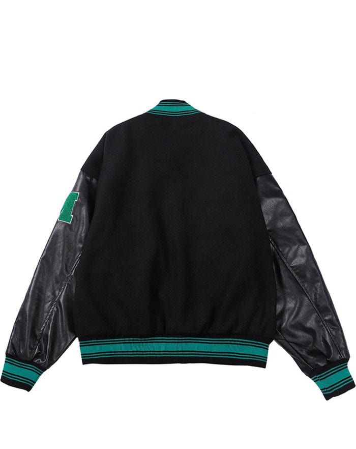 dos blouson universitaire USA