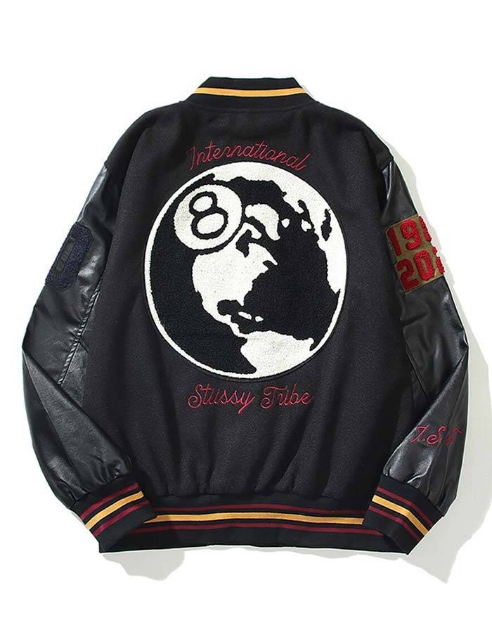 dos blouson USA baseball