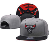 dos casquette equipe basket bulls