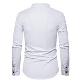 dos chemise blanche western