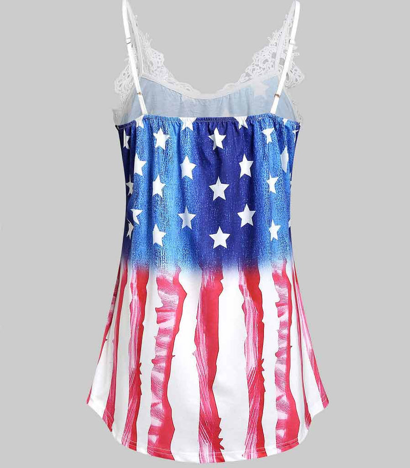 dos haut motif usa dentelle