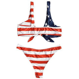dos maillot femme motif USA