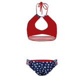 dos maillot sexy motif usa