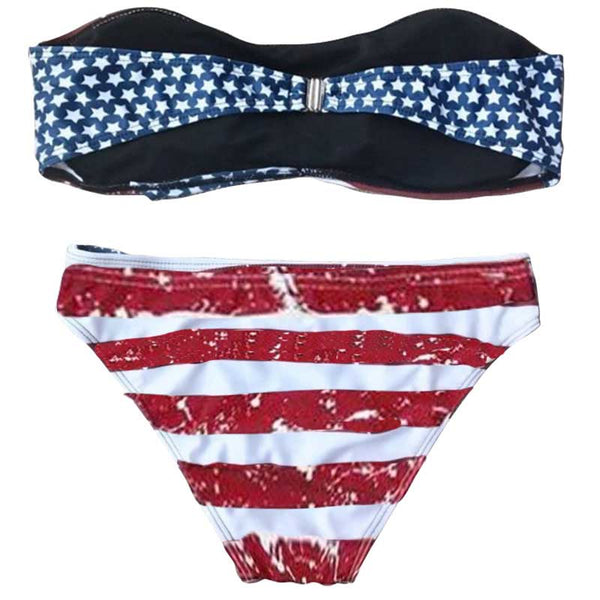 dos maillot type bandeau femme