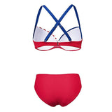 dos maillot usa femme grande taille