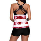 dos maillot usa liens croises