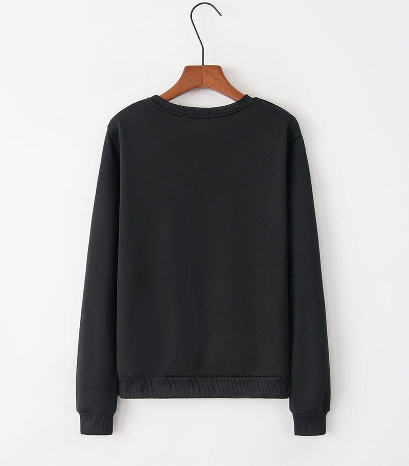 dos pull noir femme usa