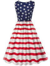 dos robe motif etats unis