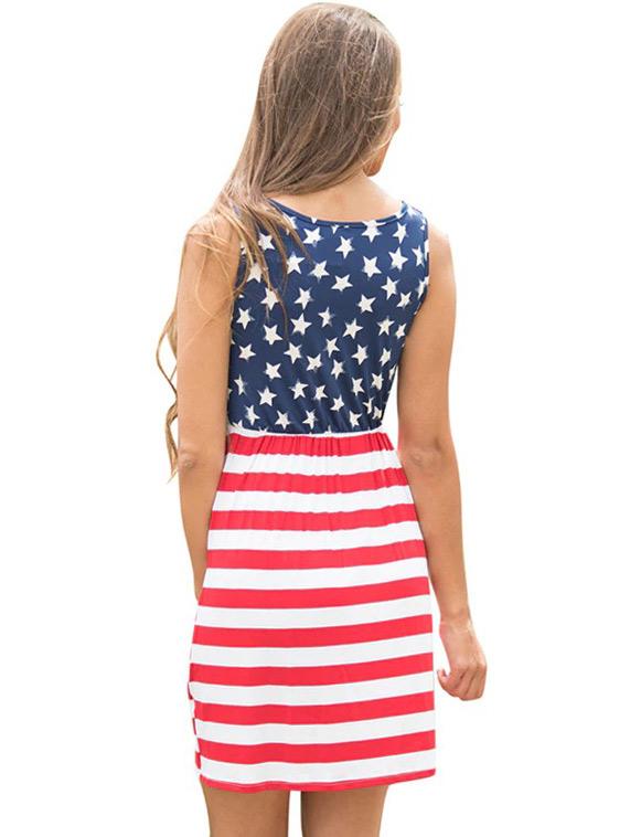 dos robe usa sans manche