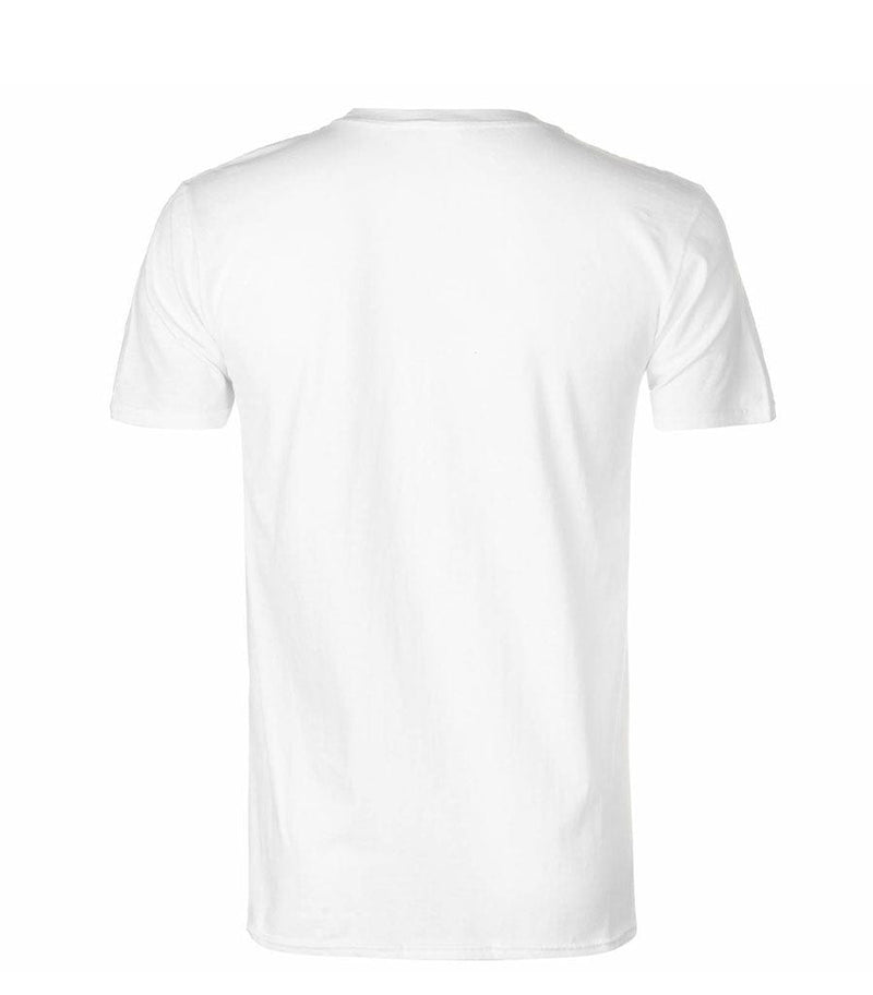 dos t shirt blanc étendard US