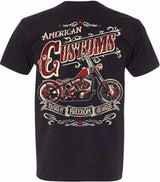 dos t shirt moto chopper usa