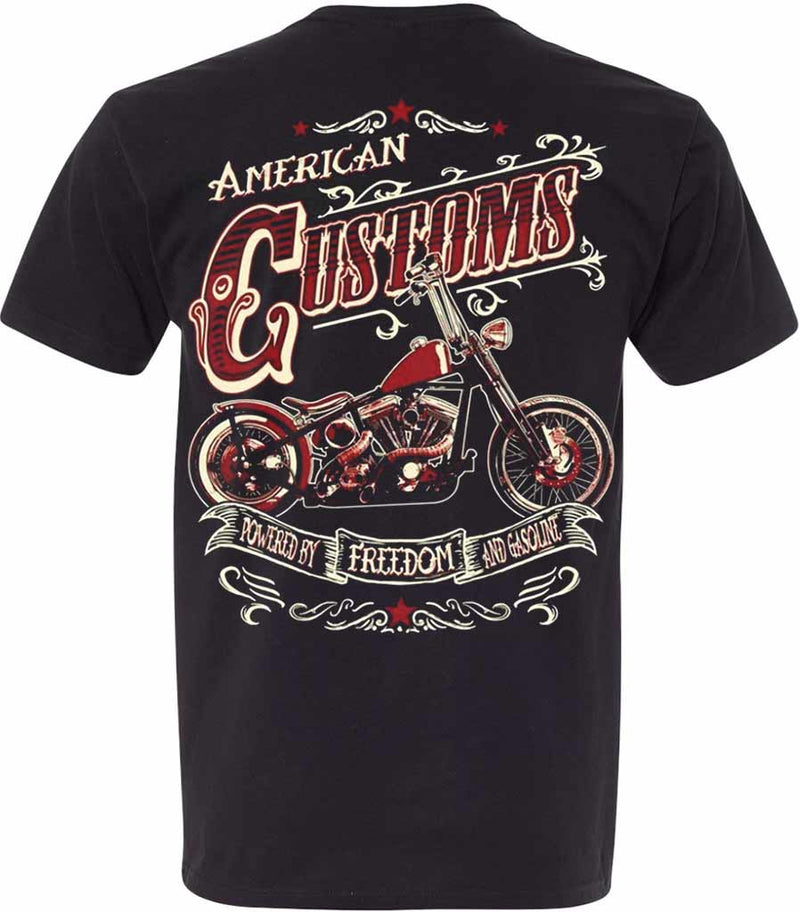 dos t shirt moto chopper usa