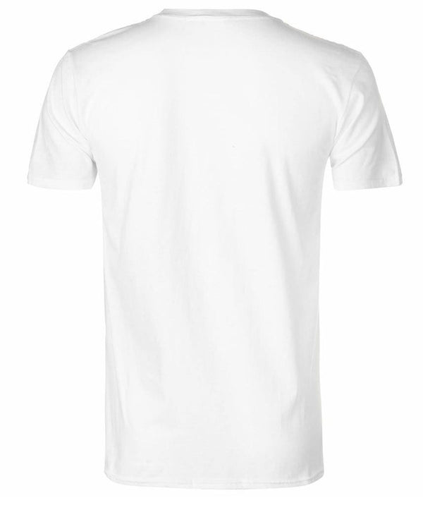 dos t shirt uni blanc