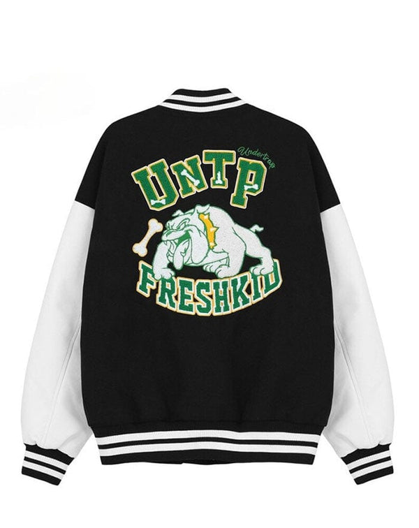 dos veste teddy college américain