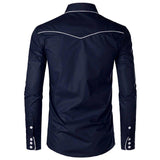 dos chemise brodee
