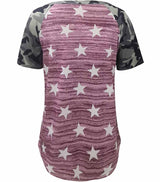 dos t shirt camouflage usa