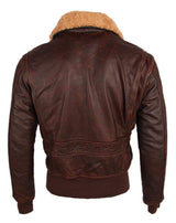 dos veste cuir armee usa