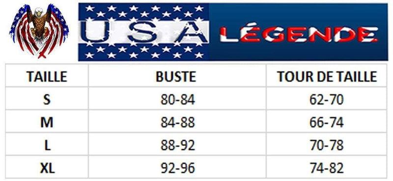 guide tailles bikini usa