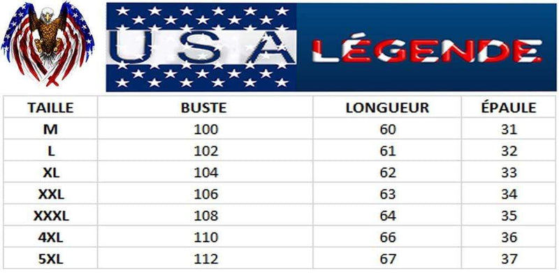 guide tailles haut americain epaules decouvertes