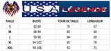 guide tailles haut imprime americain
