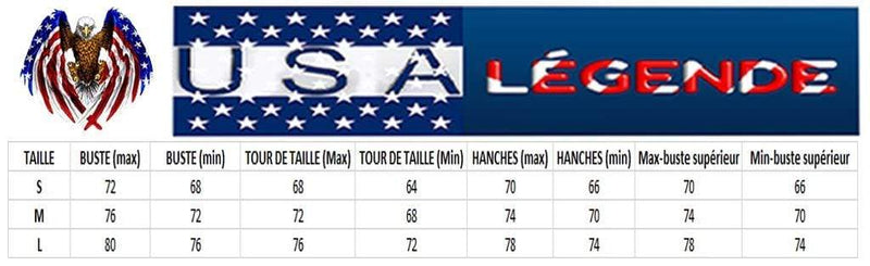 guide tailles maillot de bain une piece usa