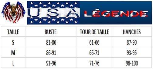 guide tailles maillot de bain usa en bandeau
