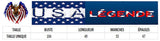 guide tailles pull femme bleu drapeau americain