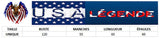 guide tailles pull gris avec drapeau americain femme