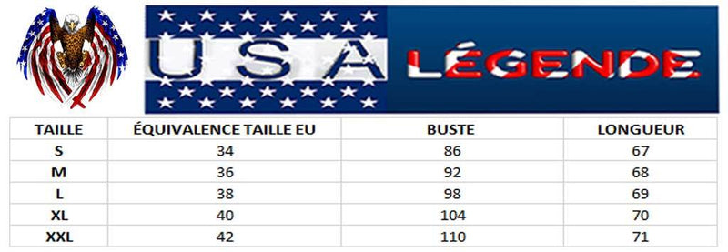 guide tailles top drapeau americain femme grande taille