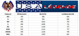 guide tailles vetement biker usa