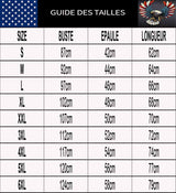 guide des tailles debardeur