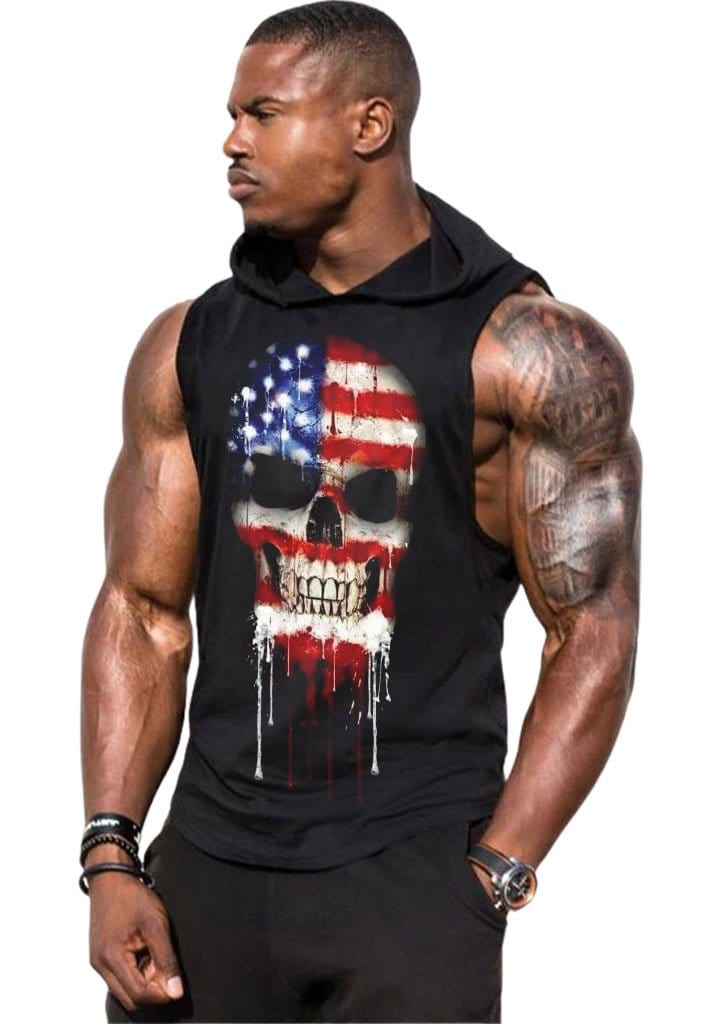 haut sans manche americain