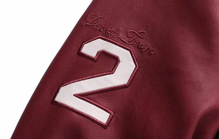 inscription manche blouson usa