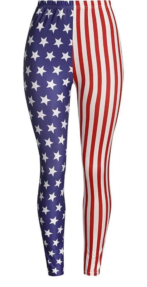 legging drapeau usa