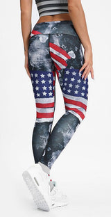 legging drapeau des etats unis d amerique femme