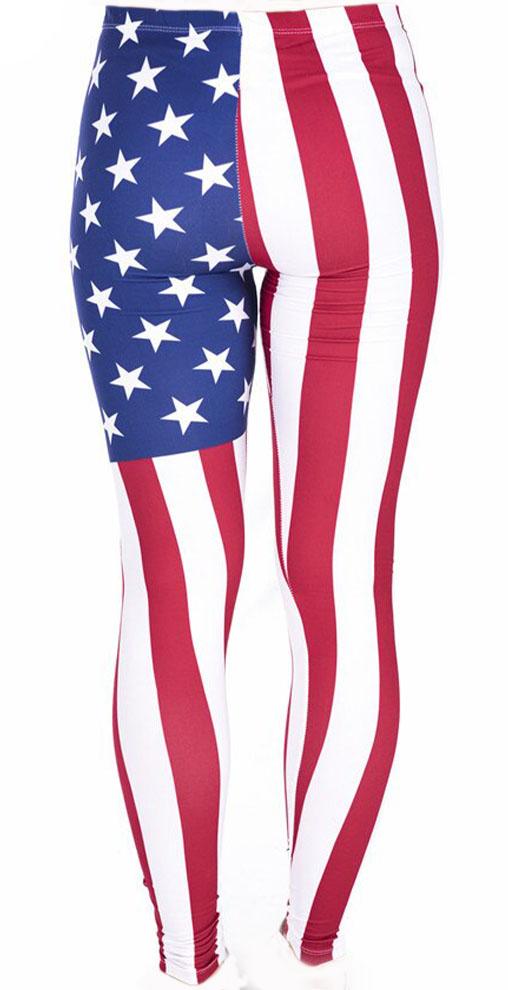 legging sport drapeau usa