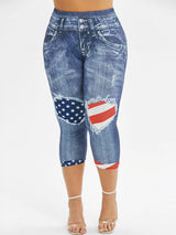legging usa effet jean
