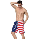 maillot imprime drapeau usa homme