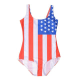 maillot une piece drapeau us