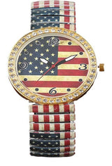 montre avec drapeau