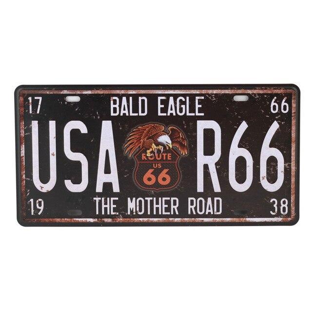panneau mother road route 66 aigle
