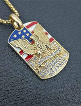 pendentif aigle USA